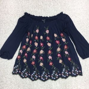Lucky Brand off shoulder blouse Medium